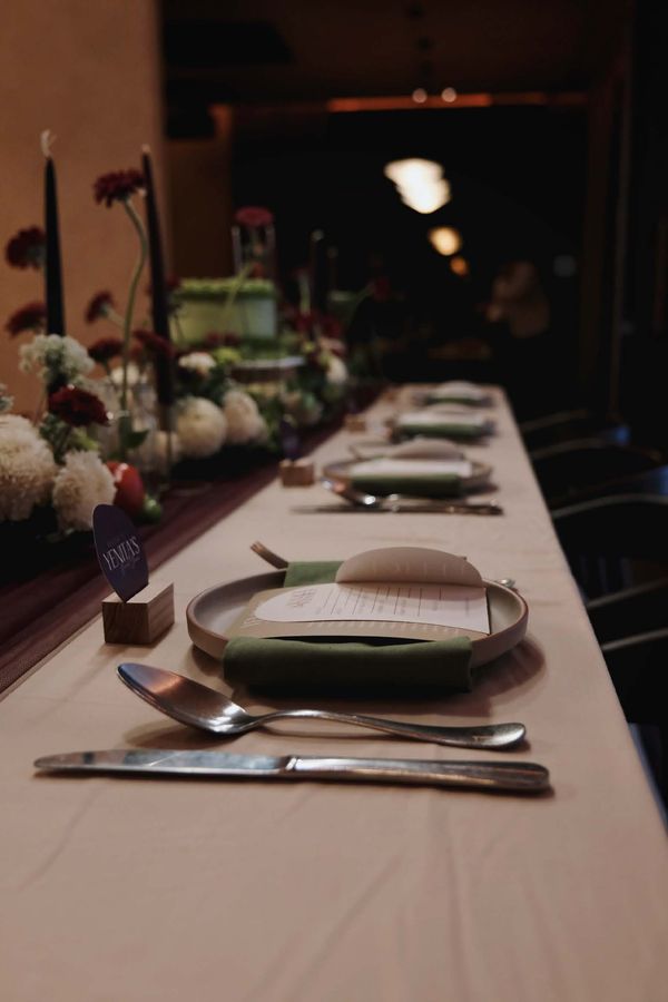 Tablescape — Private Dinner